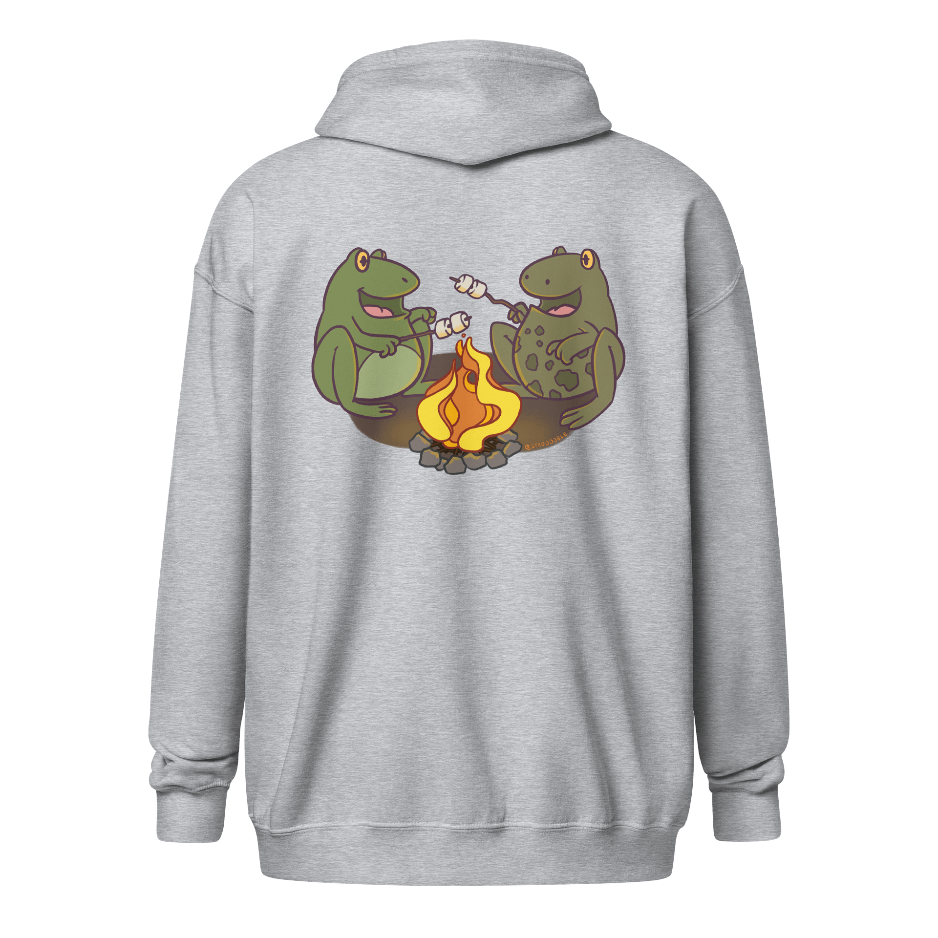 zipped hoodie : froggy roastimus product image (1)