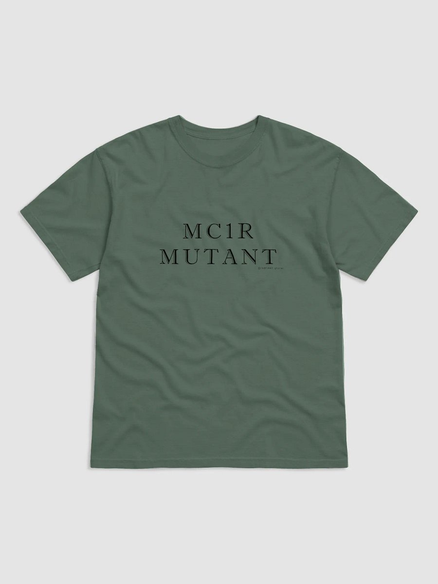 MC1R MUTANT Tee with black lettering product image (4)