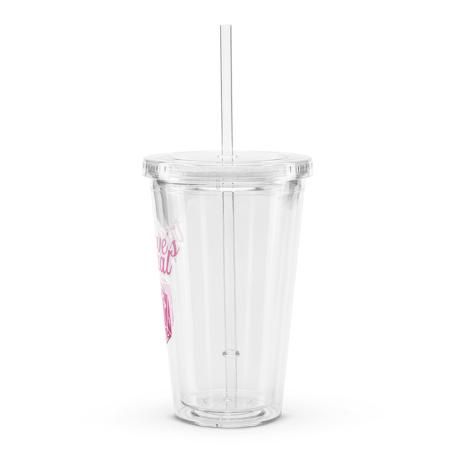 Nat20 - Clear Plastic Tumbler product image (4)