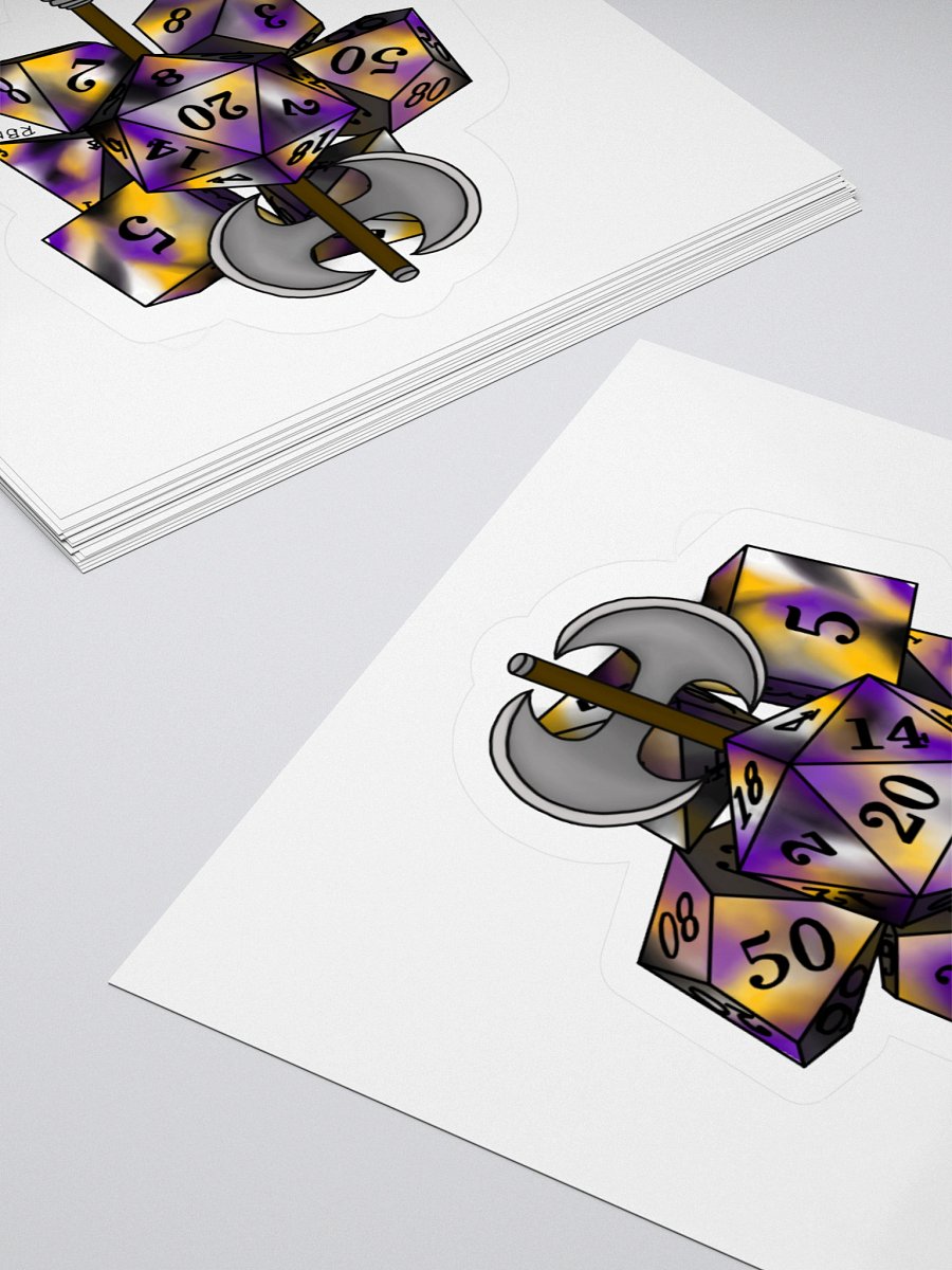 Non Binary Pride Dice Design product image (10)