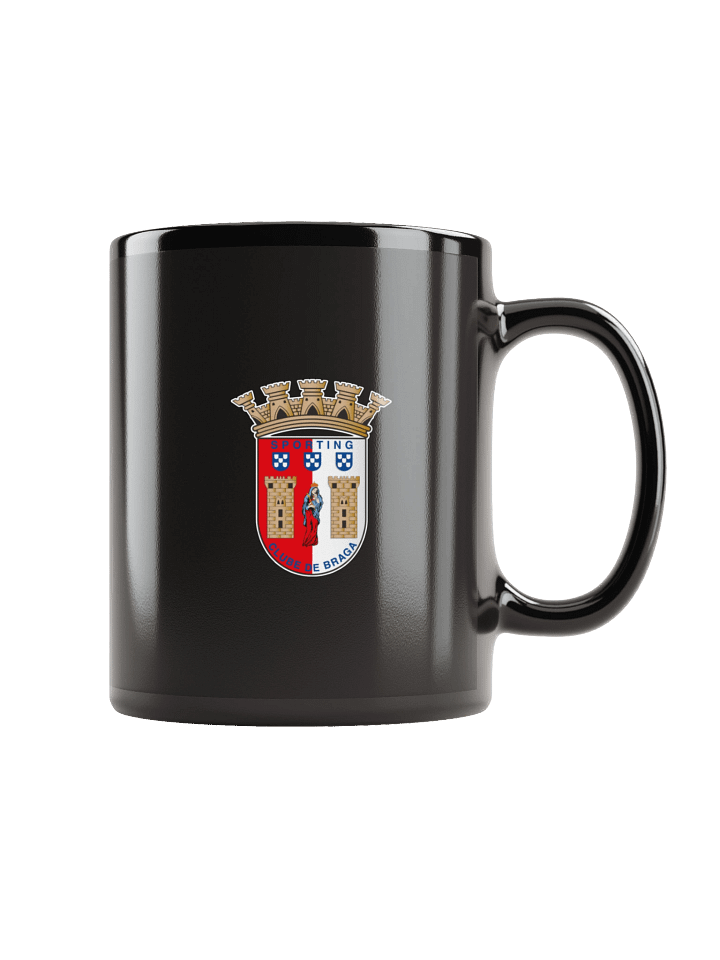 Caneca preta brilhante Sporting Braga product image (1)