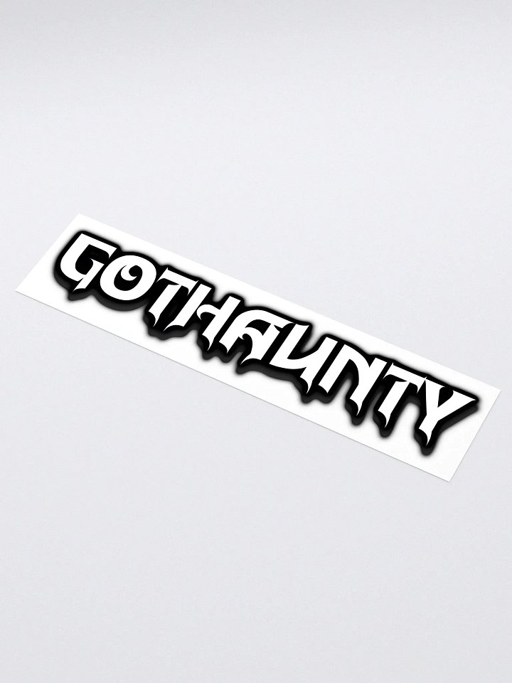 GothAunty Vinyl Decal product image (1)