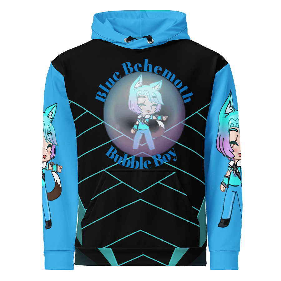 Black & Blue The Blue Behemoth Bubble Boy - Unisex Hoodie product image (1)