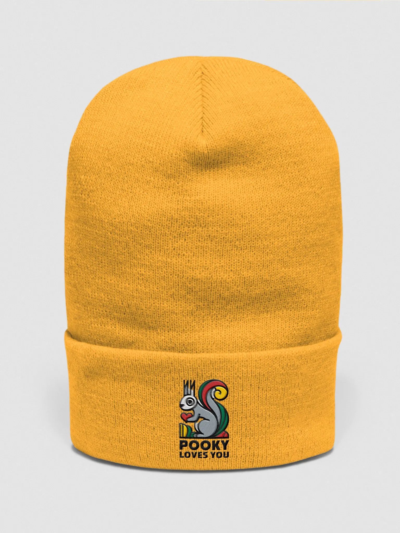 Love Struck Squirrel Cuffed Beanie product image (1)