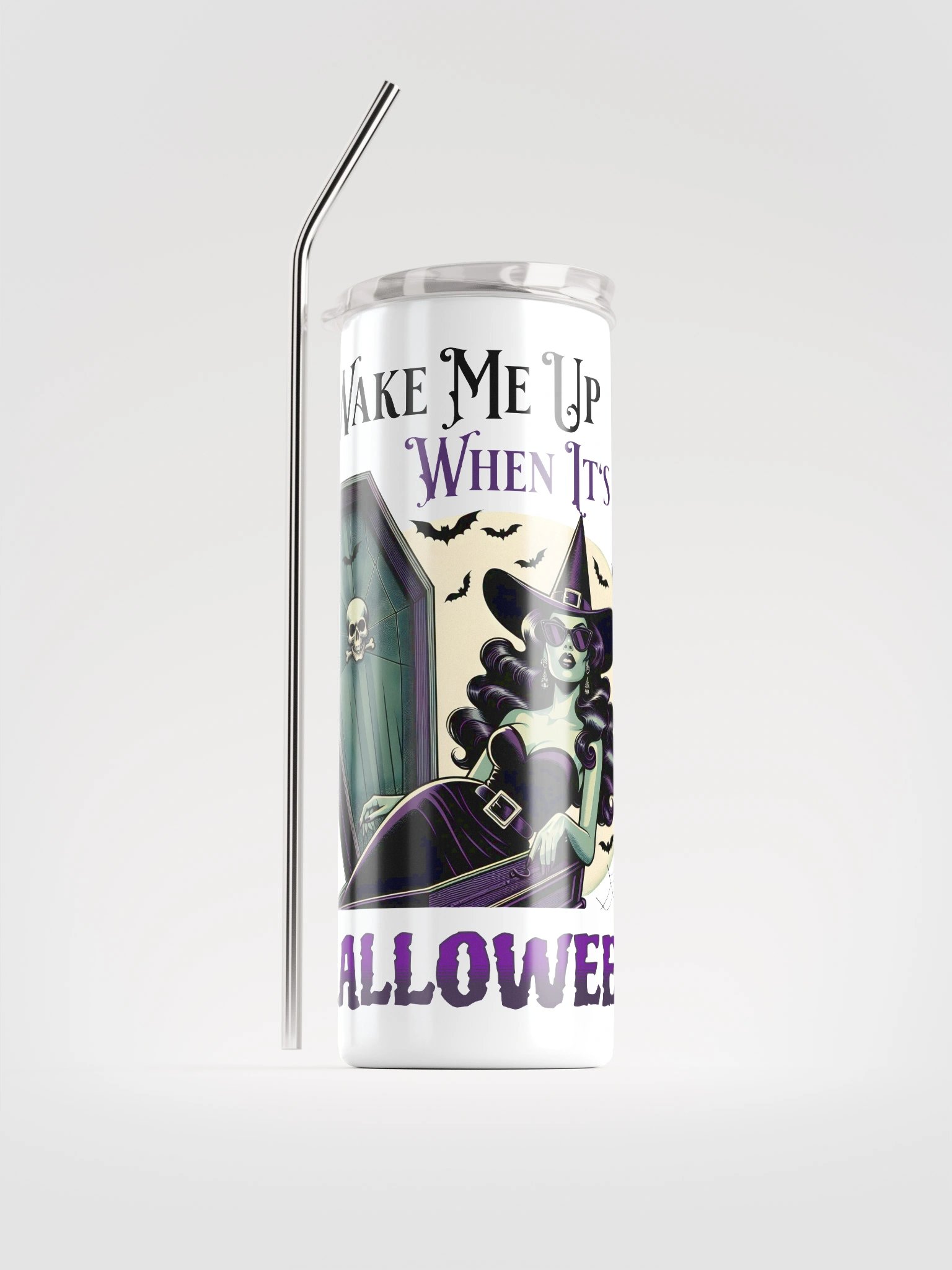 Witchy Halloween Stainless Steel Tumbler product image (1)