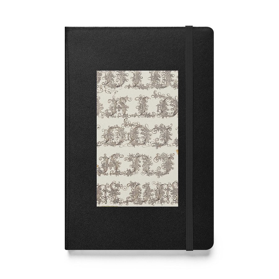 Ornate Calligraphic. Hardcover Notebook product image (1)