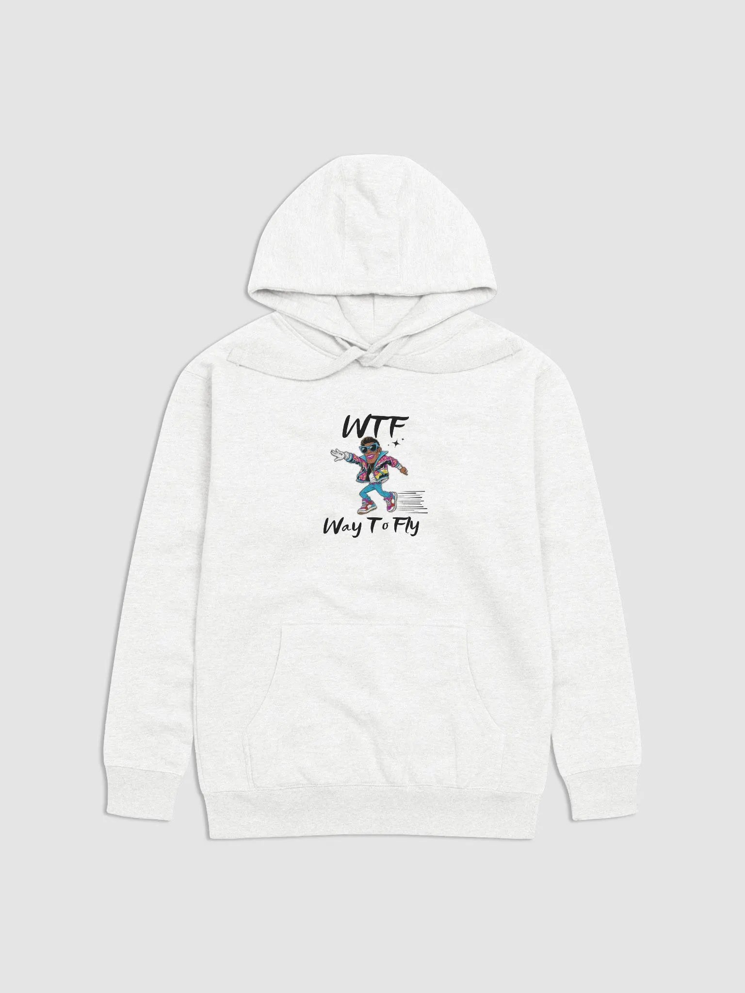 WTF - Way to Fly Bella+Canvas Iconic Tee product image (1)