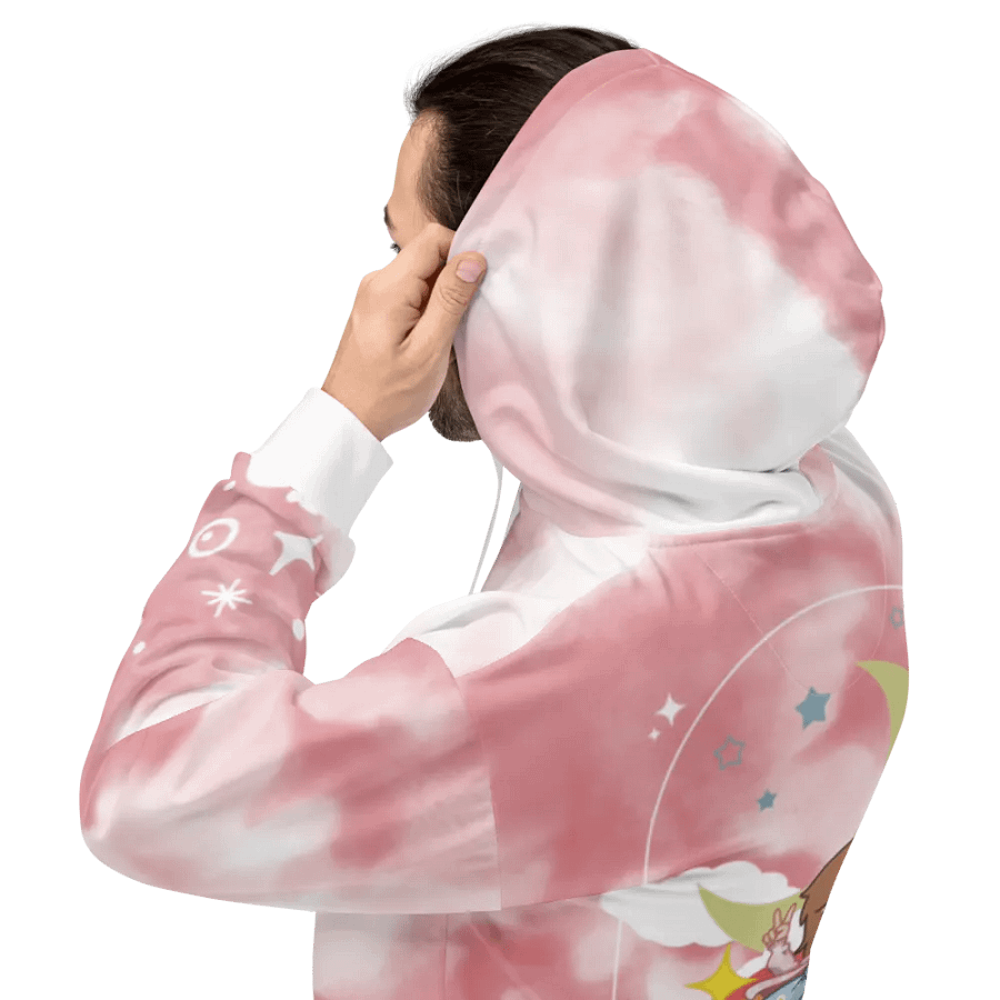 Rainbow Dreams Acid Washed Hoodie product image (3)