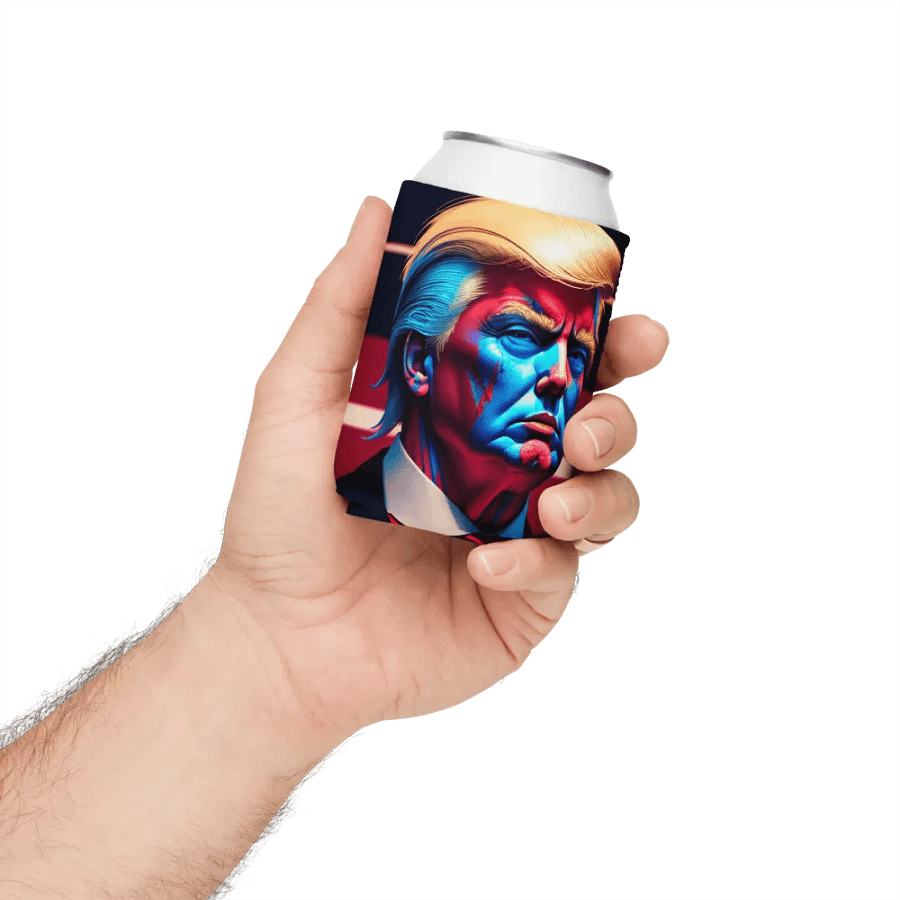 Blue and Red Can Cooler product image (5)