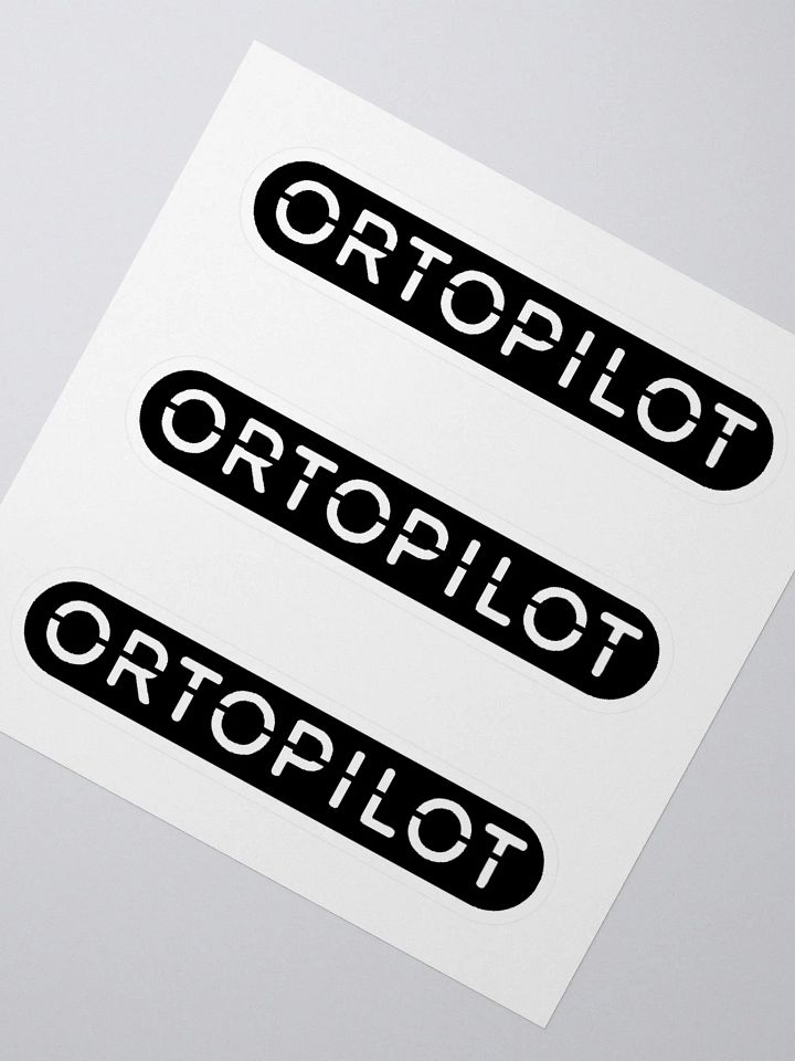ORTOPILOT LOGO STICKERS product image (2)