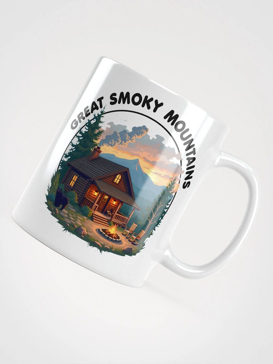 Great Smoky Mountains - Bear and Cabin Mug product image (11)