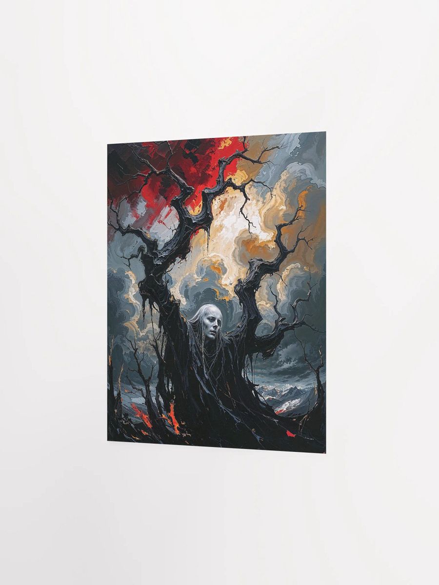 Ashen Bloom Matte Poster product image (15)