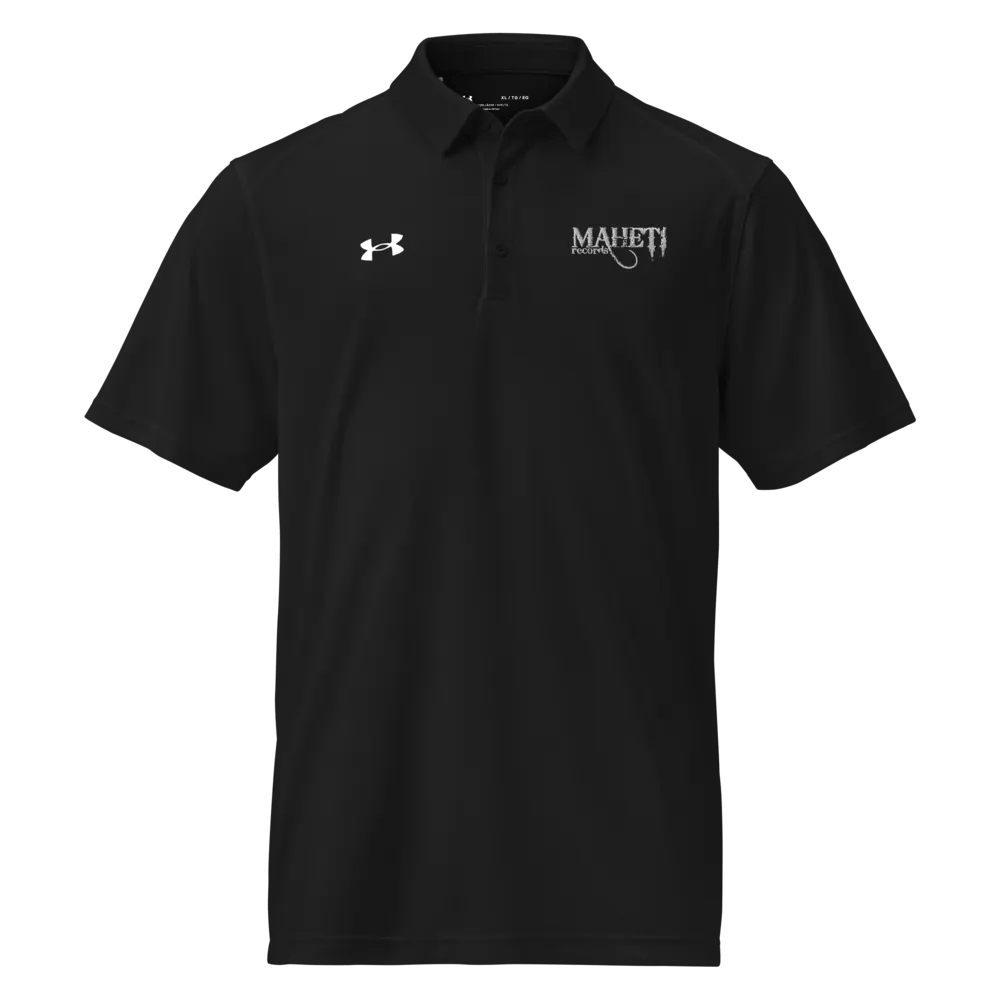 Maheti Under Armour® Men's Polo Shirt / White Logo product image (1)