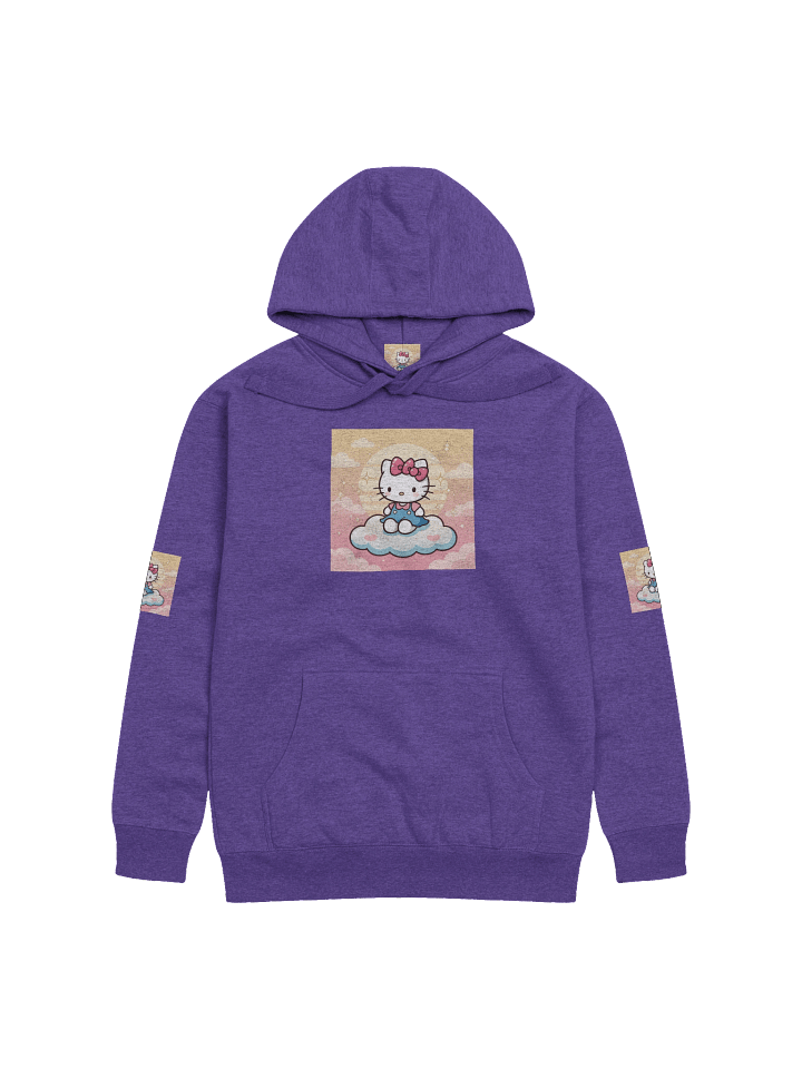 Cute Cat in the Clouds Premium Hoodie product image (1)