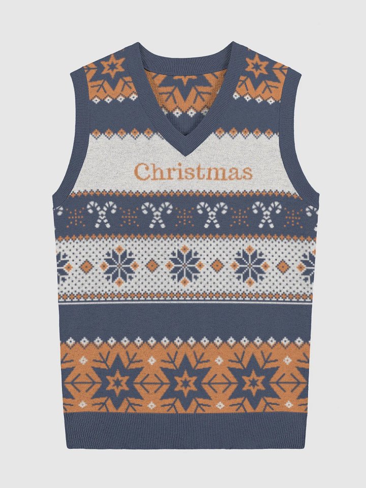 Cosmic Christmas V-Neck Vest product image (1)