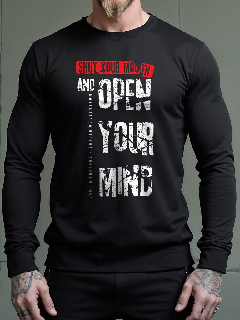 Shut your mouth and open your mind. product image (2)