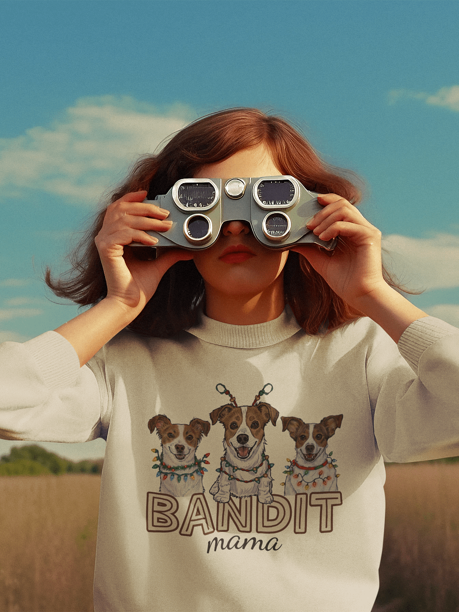 Jack Russell Christmas Mama/Dad, Custom Sweatshirt product image (1)