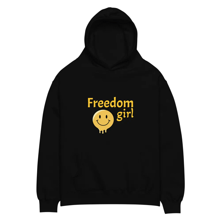 Freedom Girl Hoodie (Black) product image (2)