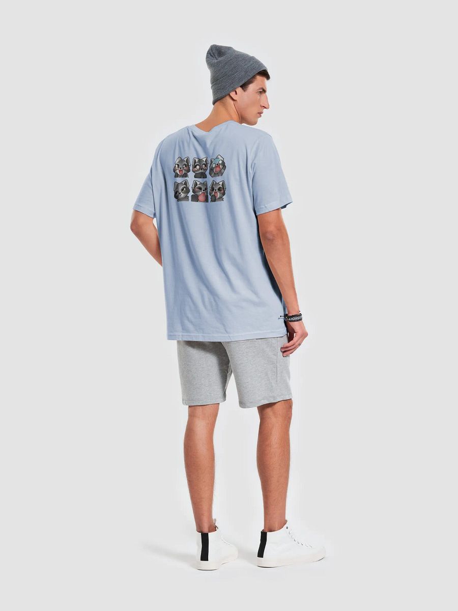 Raccoon emote t-shirt product image (13)