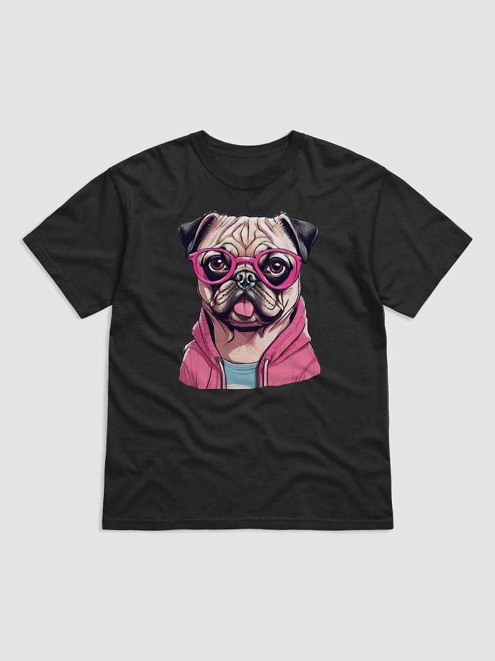 Geeky Pug Comfort Colors T-Shirt product image (2)