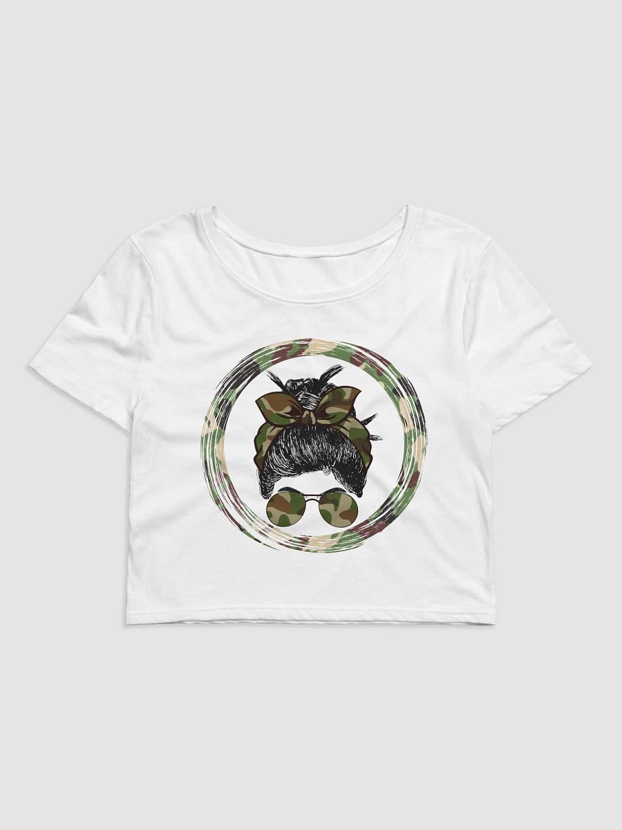 Camouflage Chic Crop Tee product image (1)