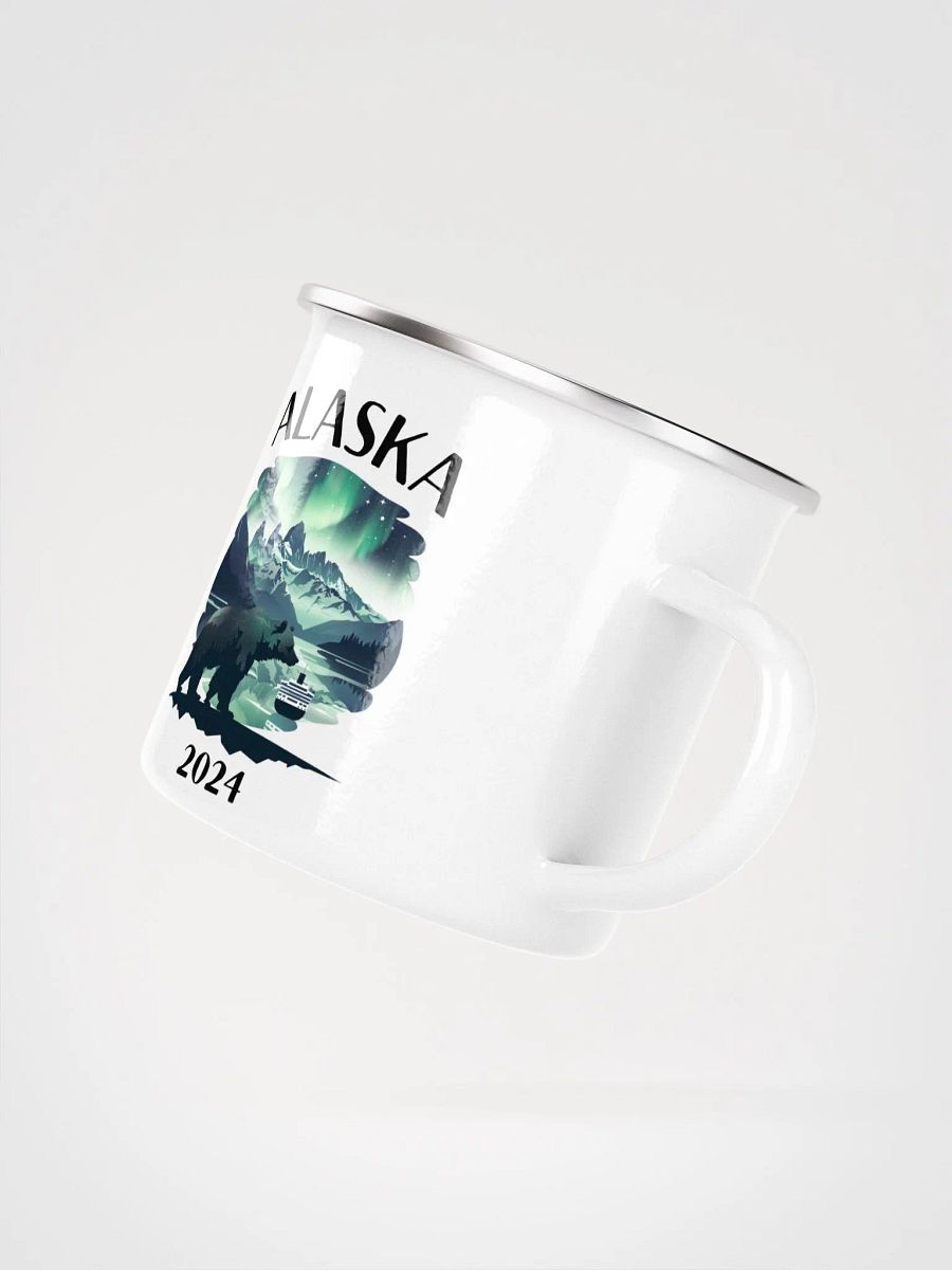 Alaska Wildlife 2024 Enamel Camping Mug product image (4)
