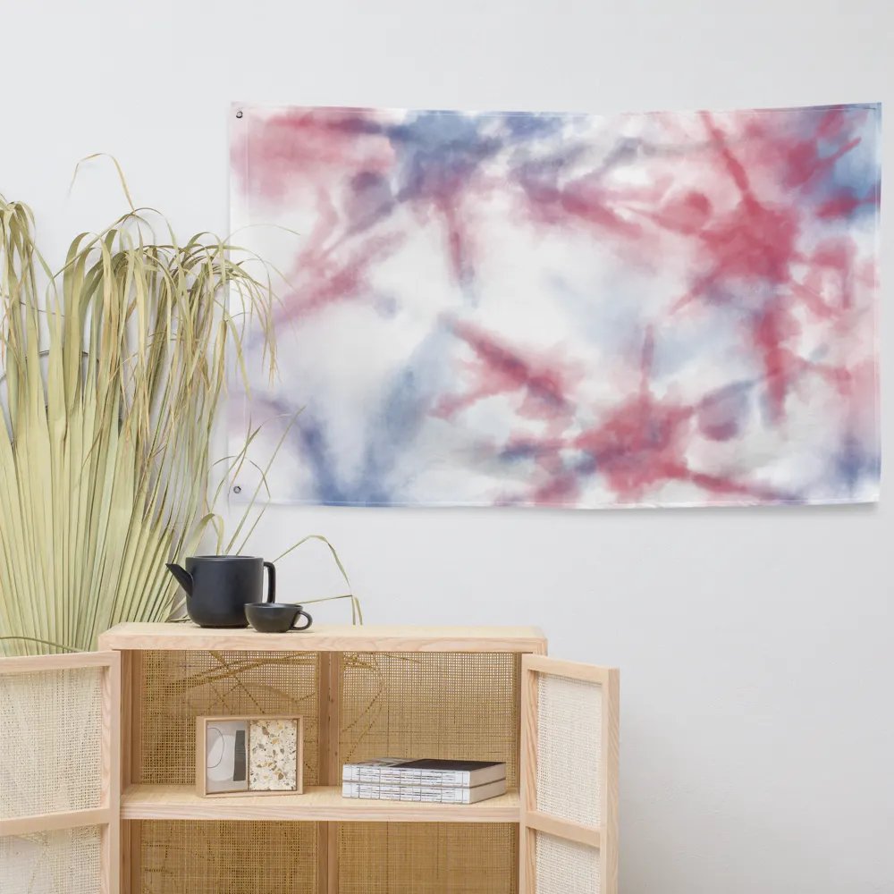 Vibrant Chaos All-Over Flag product image (7)
