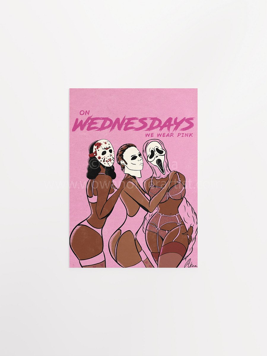 Wednesdays We Wear Pink (borderless) product image (7)
