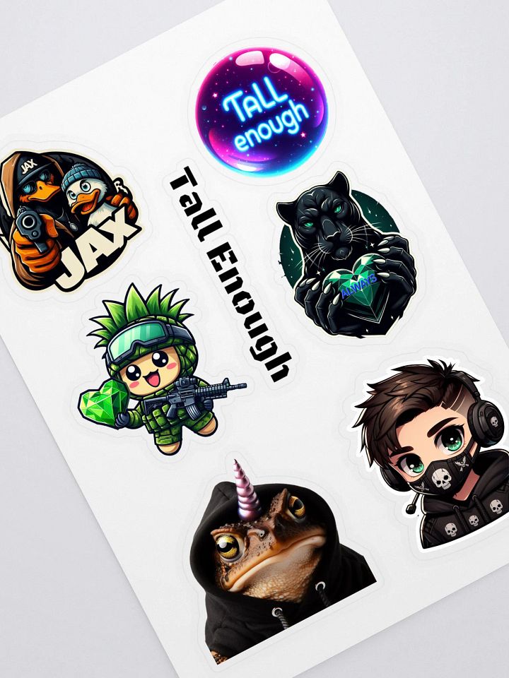 Custom DarkRaven Sticker Sheet - Express Yourself! product image (1)