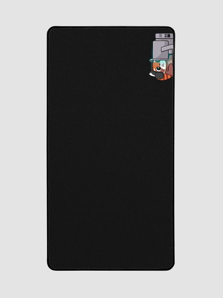 Gaming Bear Desk Mat (Black) - 15.5" x 31.5" product image (2)