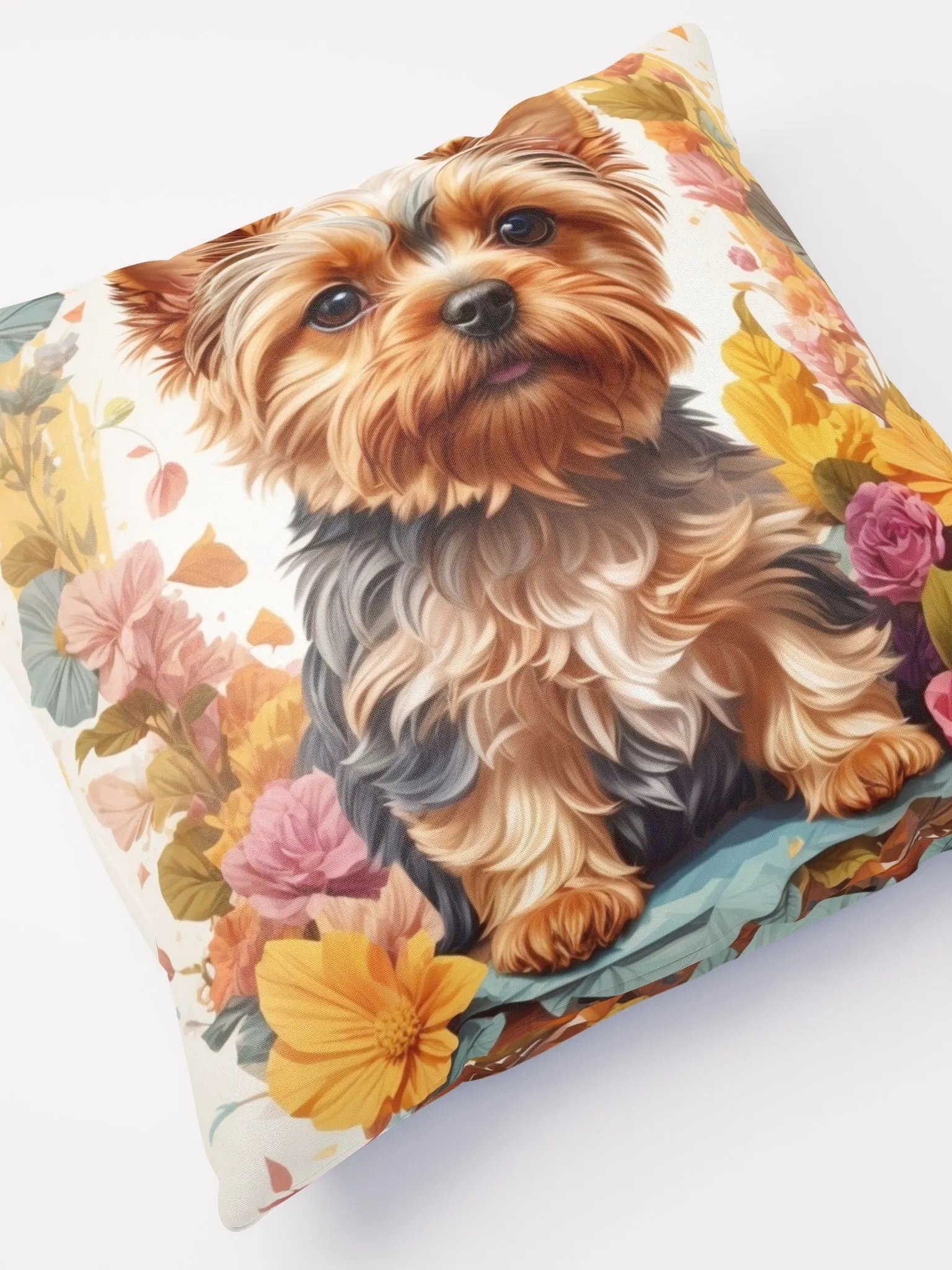 A Yorkshire Terrier in a Floral Whirl product image (7)