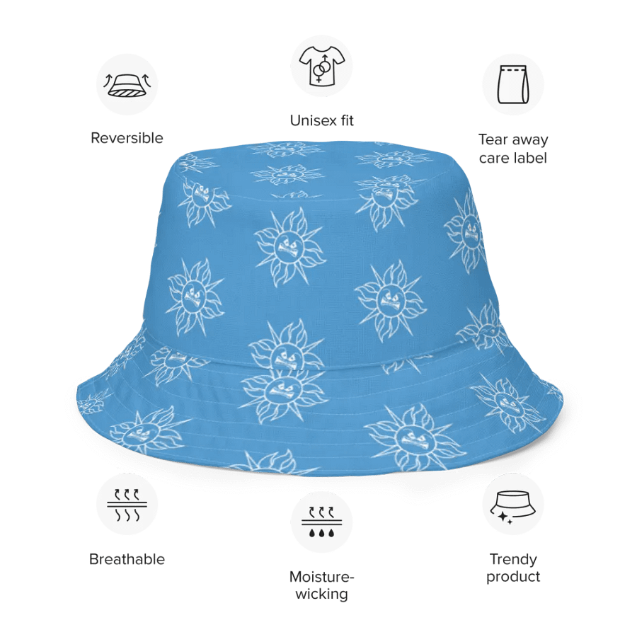 Summer Gamer Boys Reversible Bucket Hat product image (3)