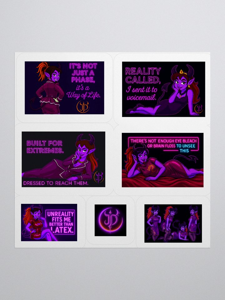 Unreality Starter Pack – Jaz Sticker Sheet product image (1)