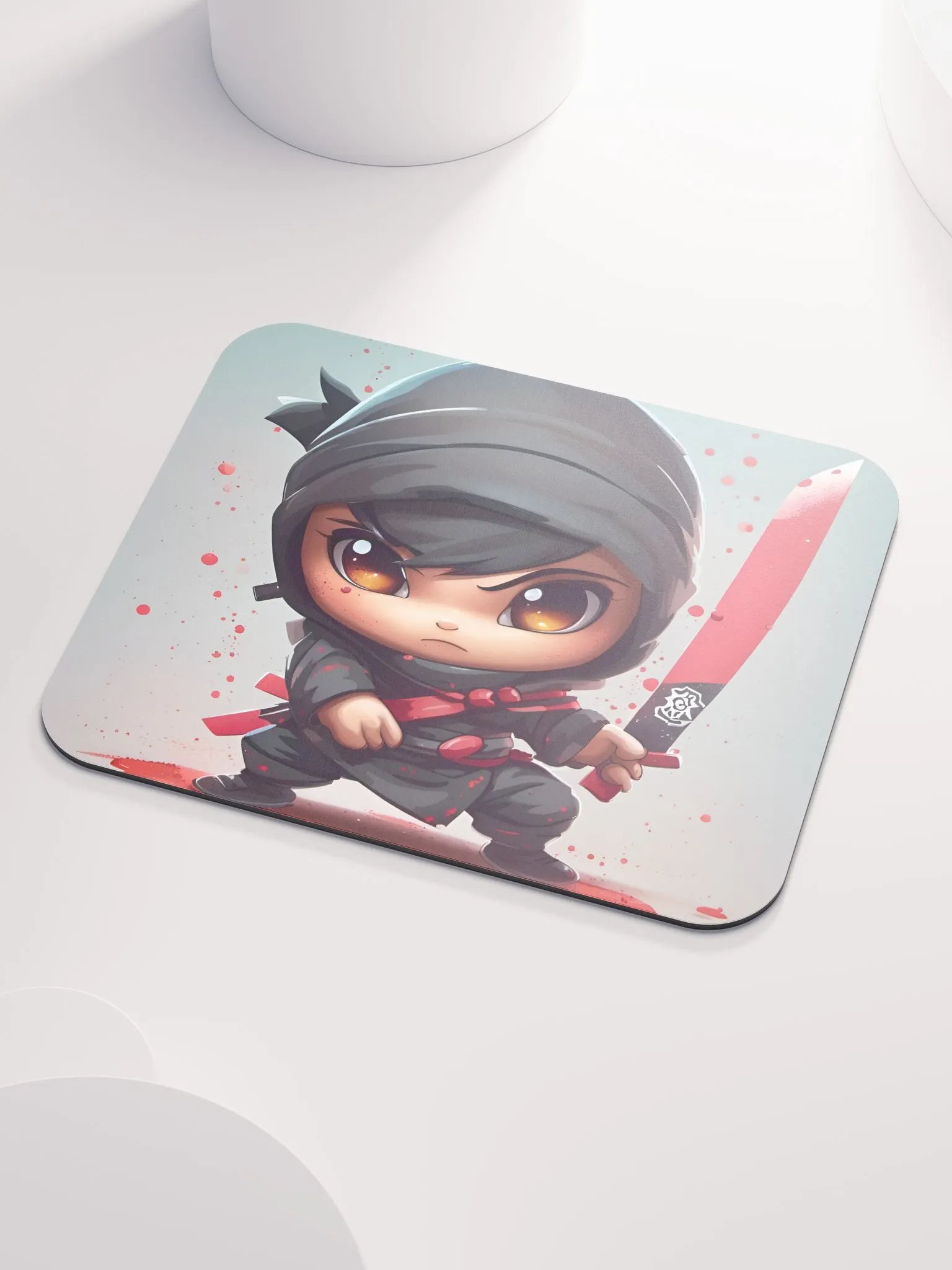 Cute Ninja Mouse Pad product image (3)