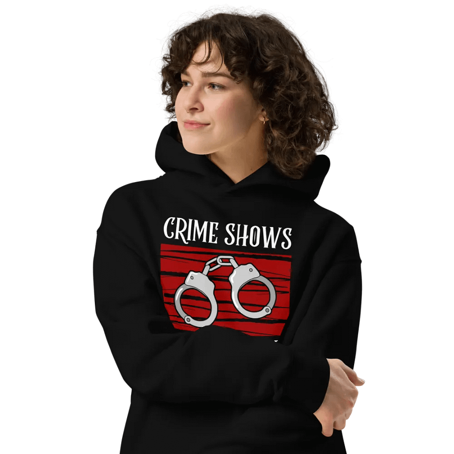 CrimeClothes Crime Shows and Comfy Clothes Premium Oversized Hoodie product image (6)