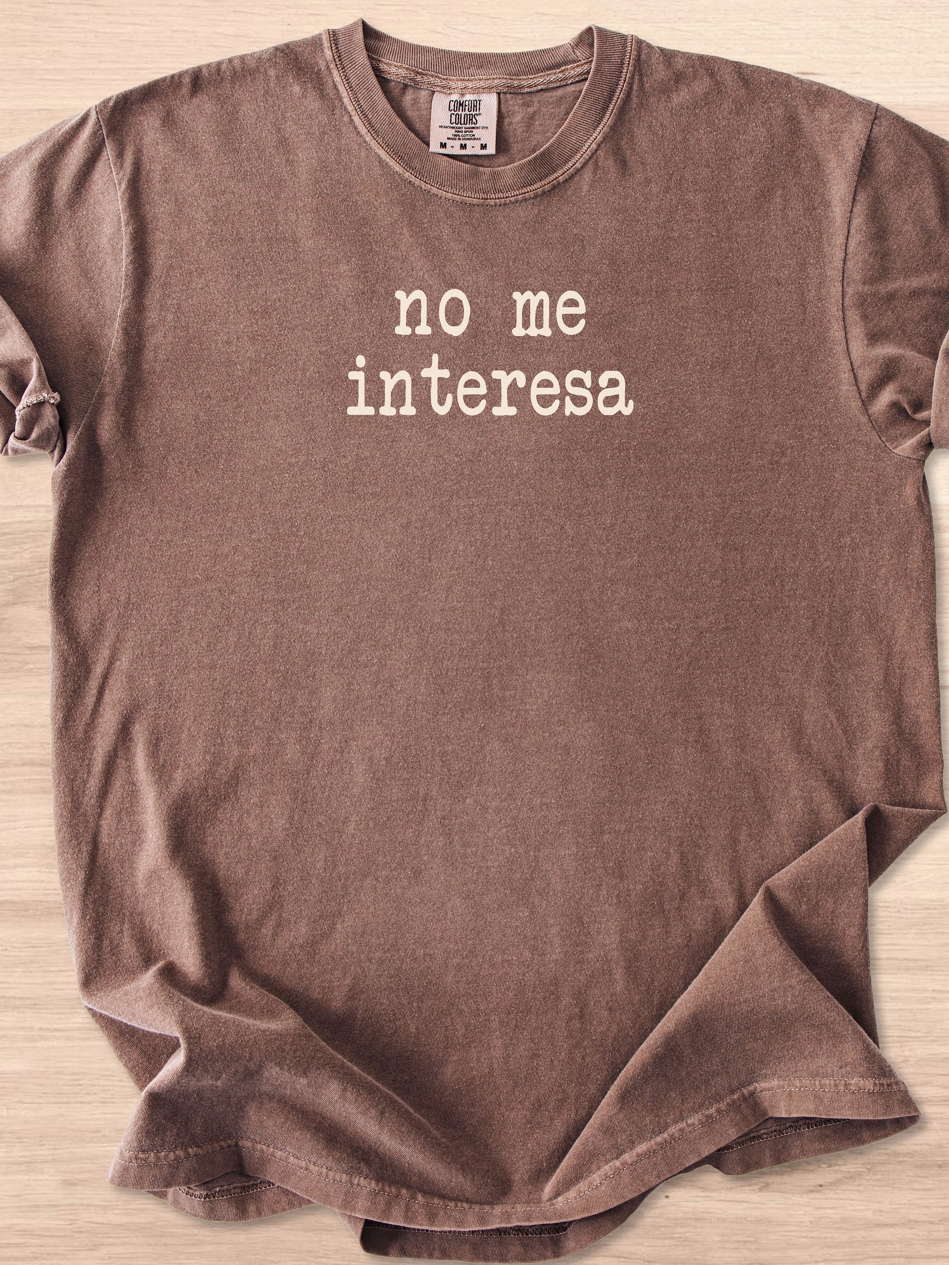 No Me Interesa Tee product image (37)