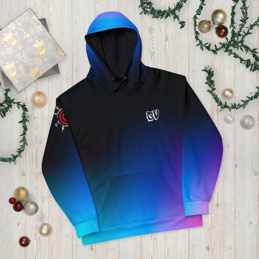 STRAIGHT VIBIN NEON COLOR FADE STYLE JINCHURIKI HOODIE product image (10)