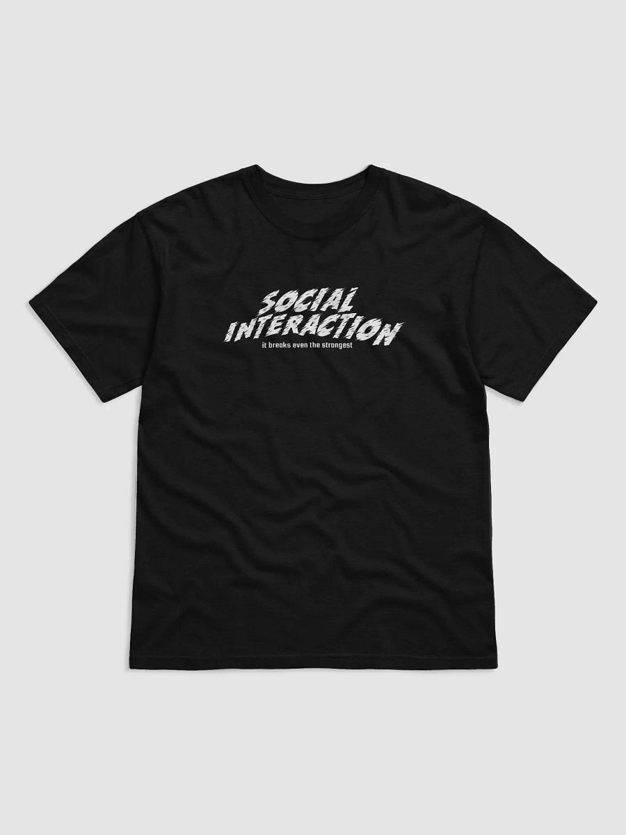 Scary Social Interaction Humor Tee product image (1)