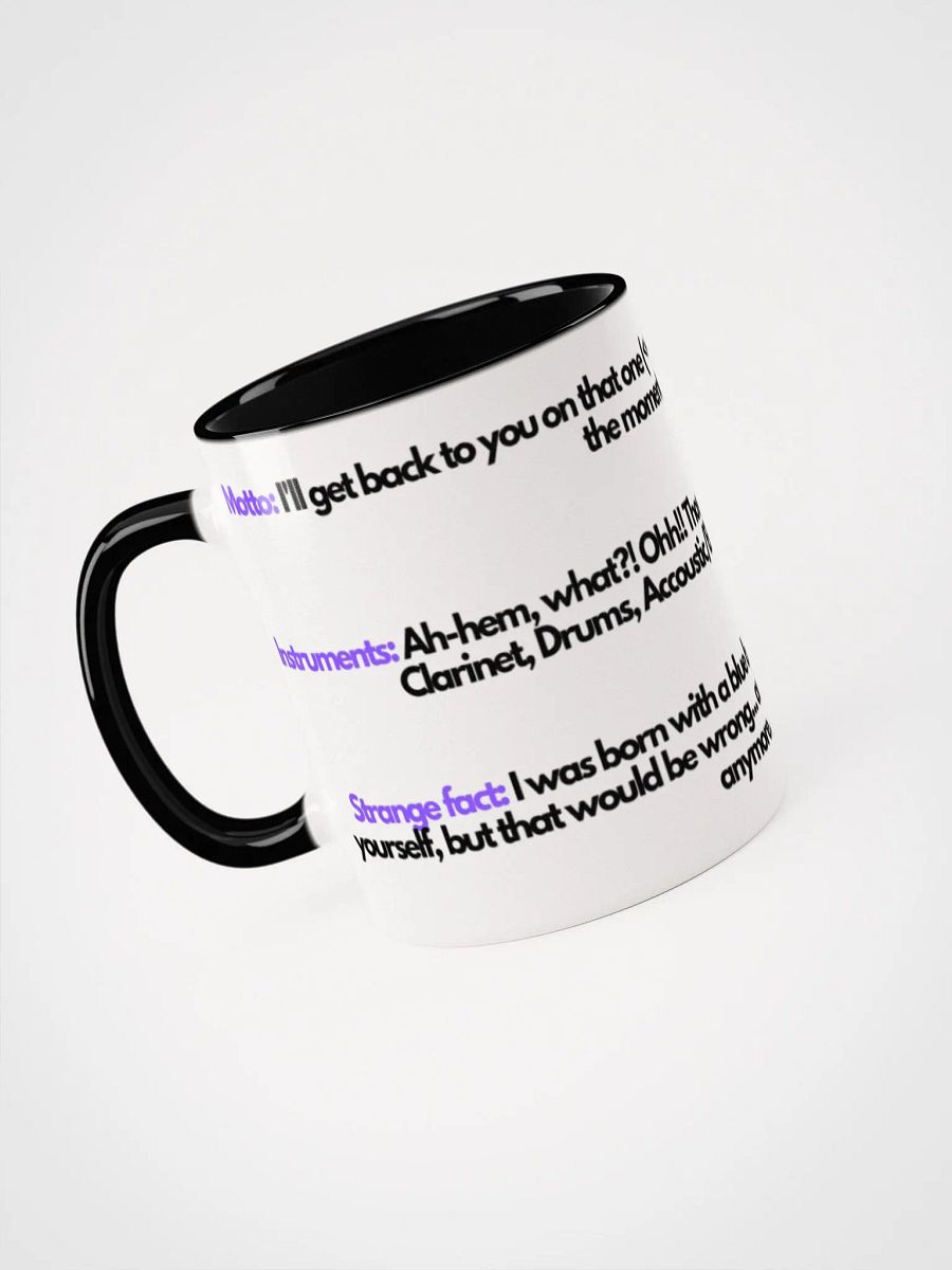2006 Website Fav Quotes Mug Black / Blue product image (1)