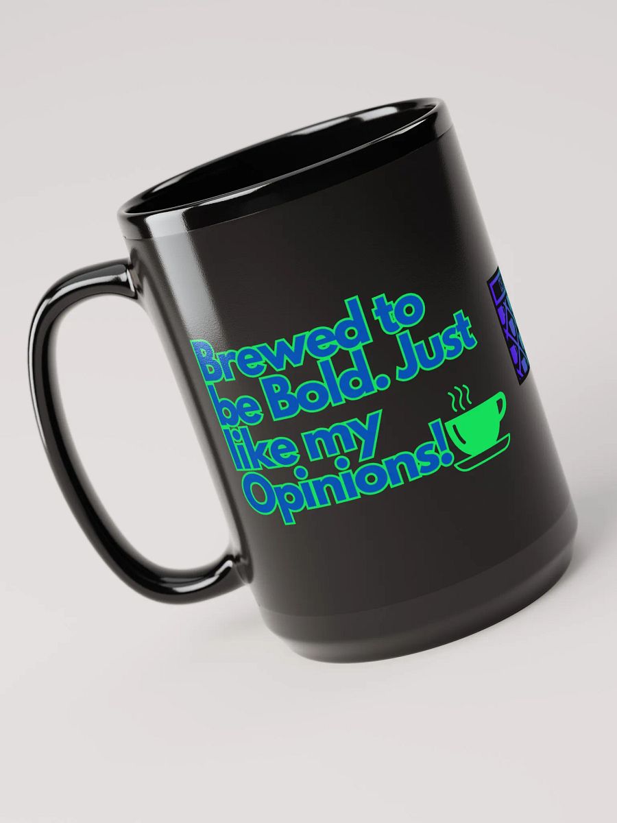 Cellar 8T Coffee - Brewed - Gloss Black Mug product image (3)