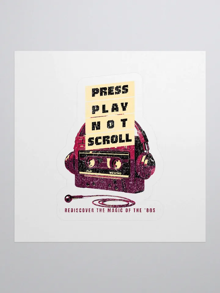 Press Play Not Scroll product image (2)