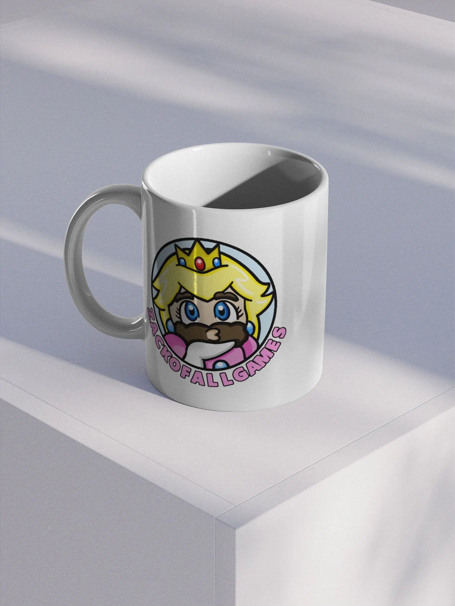 Peach - White Mug (NA-EU) product image (2)