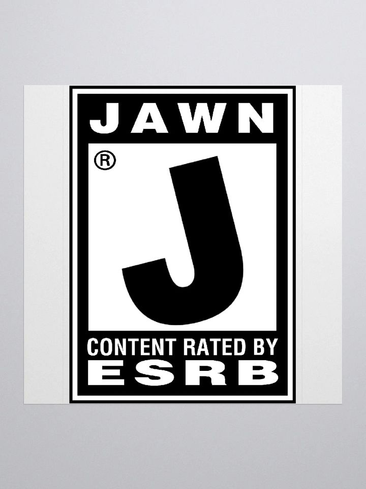 J for Jawn sticker product image (1)