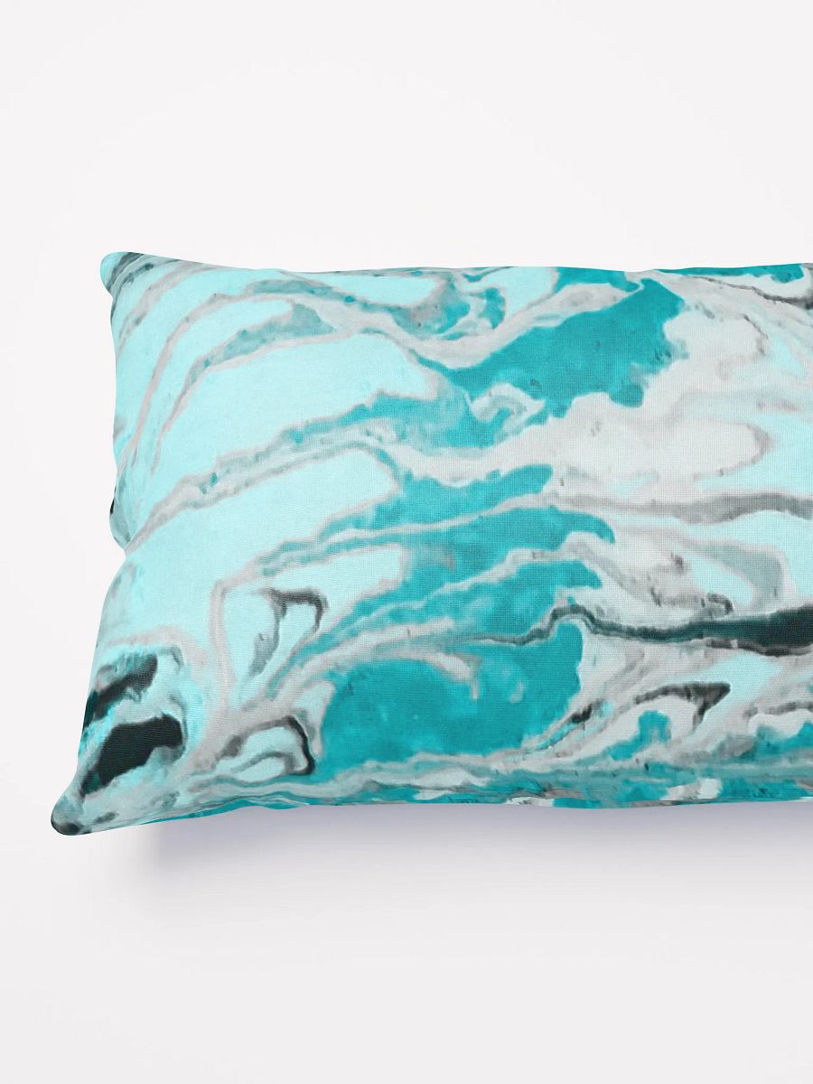 Fluid Turquoise Art Pillow product image (8)