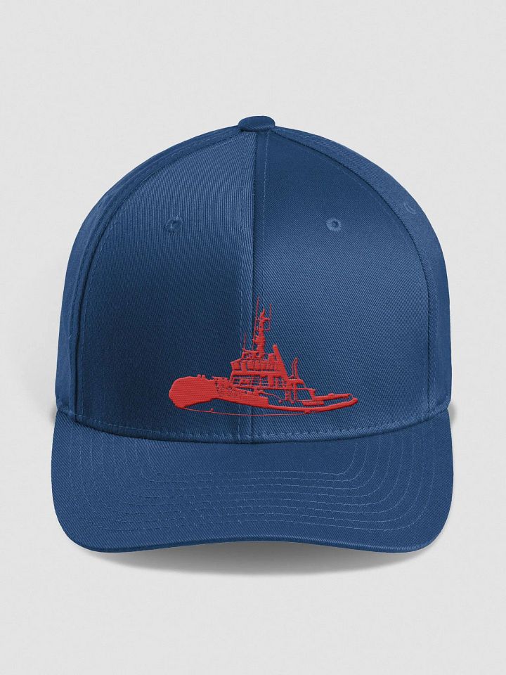 Red Marco tug Fitted Flexfit Cap product image (8)