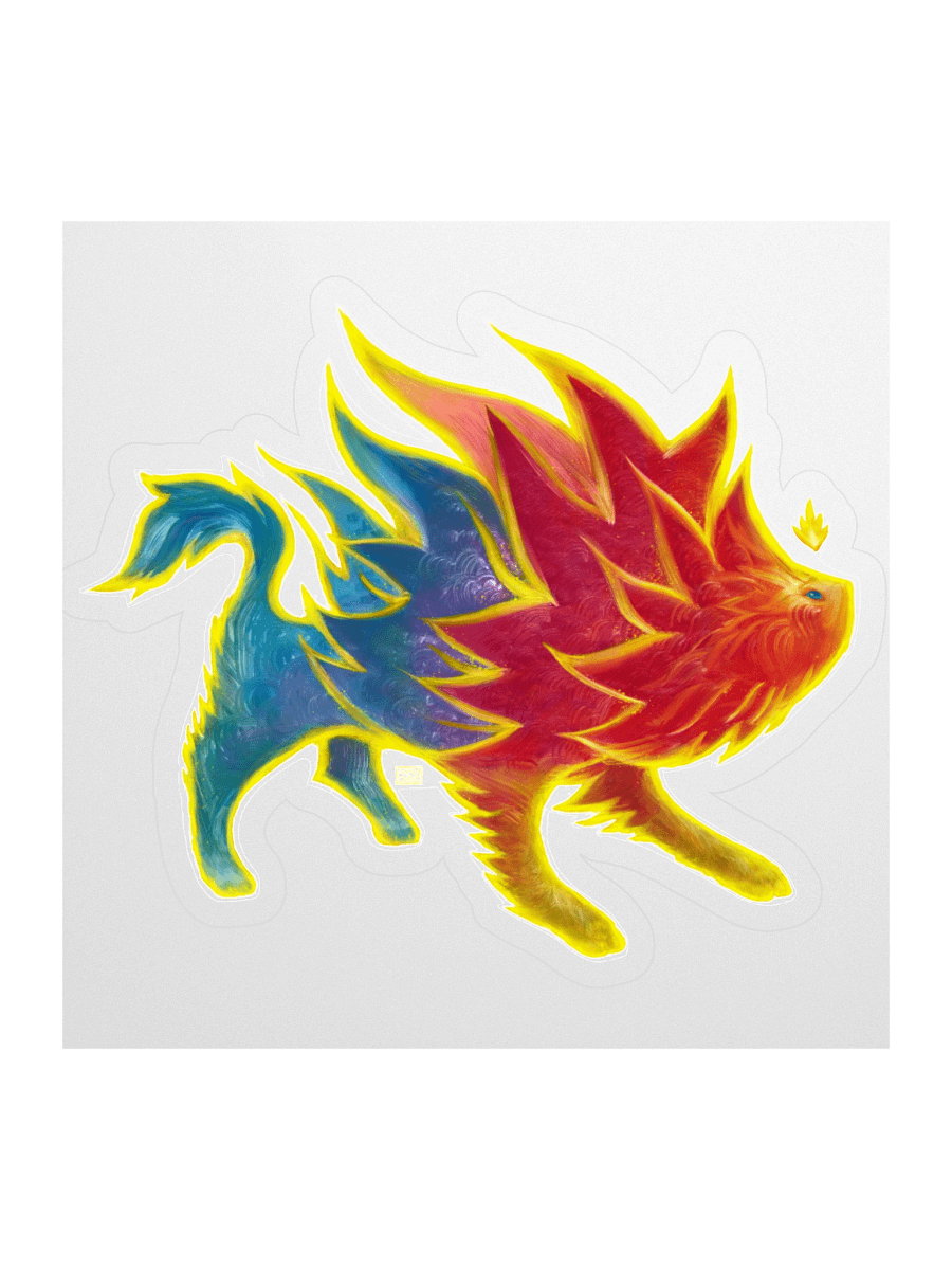 Rainbow Beast Sticker product image (1)