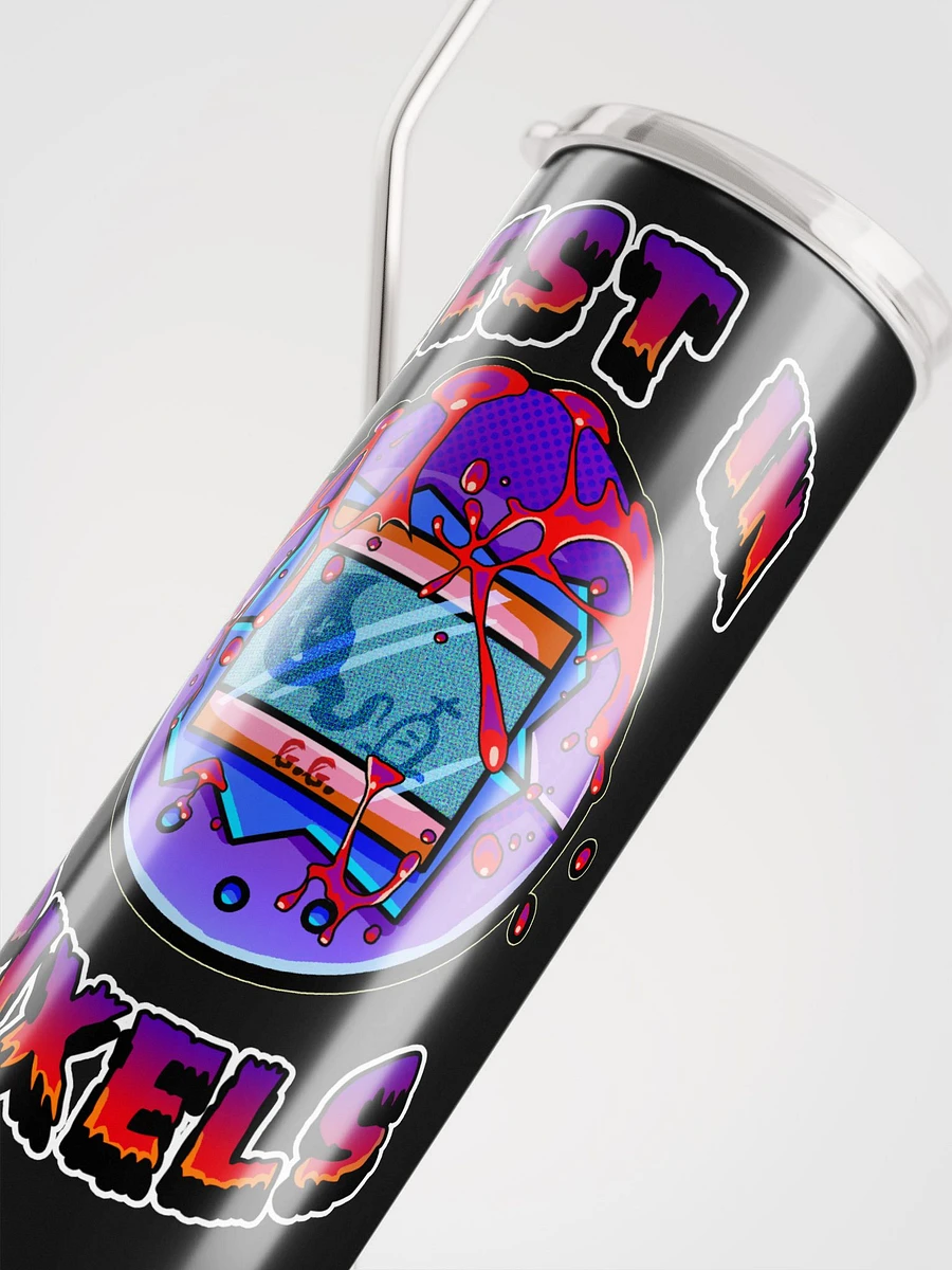 Rest in Pixels Stainless Steel Tumbler product image (5)