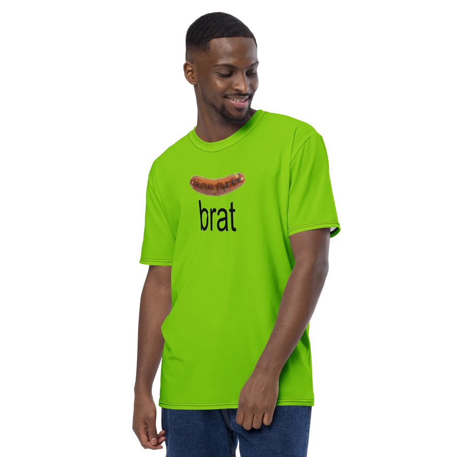 brat(wurst) lime green T-shirt product image (5)