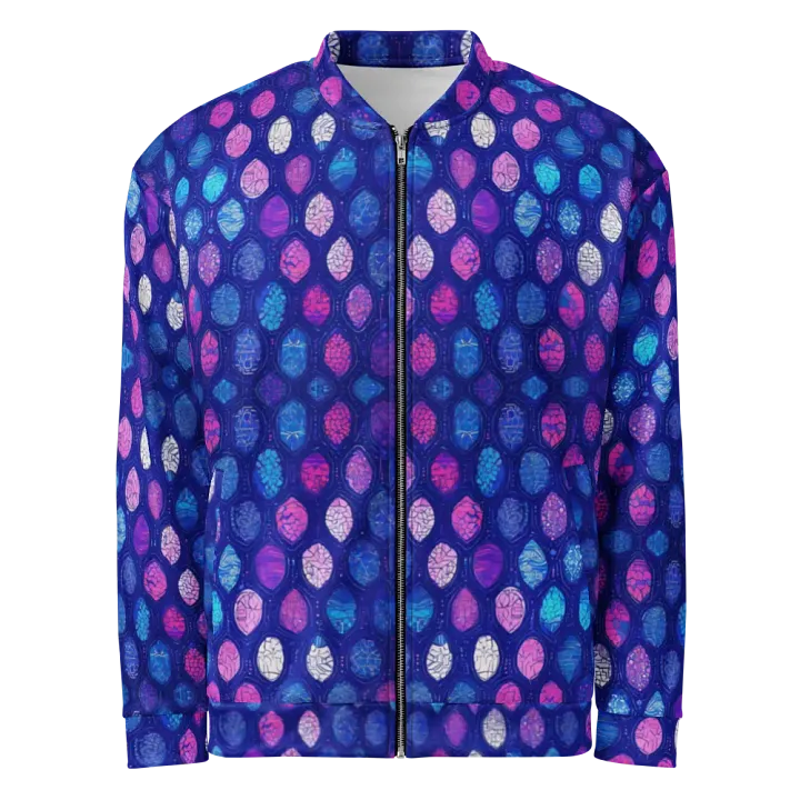 Symmetrical Splendor Bomber Jacket product image (1)