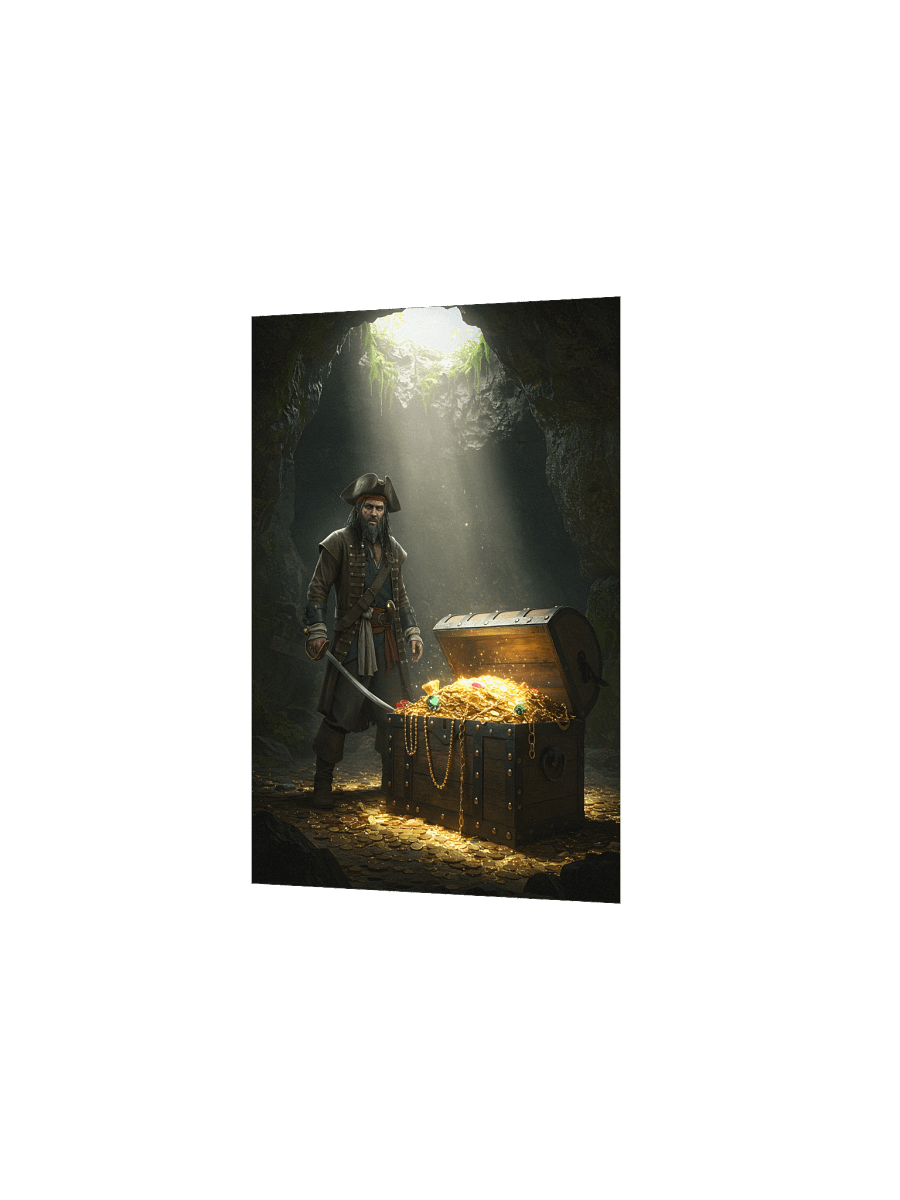 Captain’s Fortune: The Cave of Riches Poster product image (18)